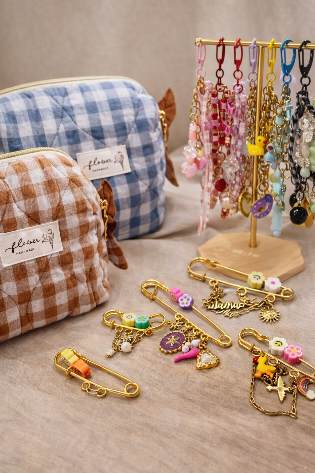 Porte Clef GriGri, Trousse et Broche