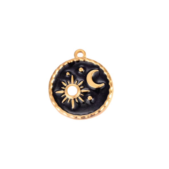 Médaillon Solaire Noir
