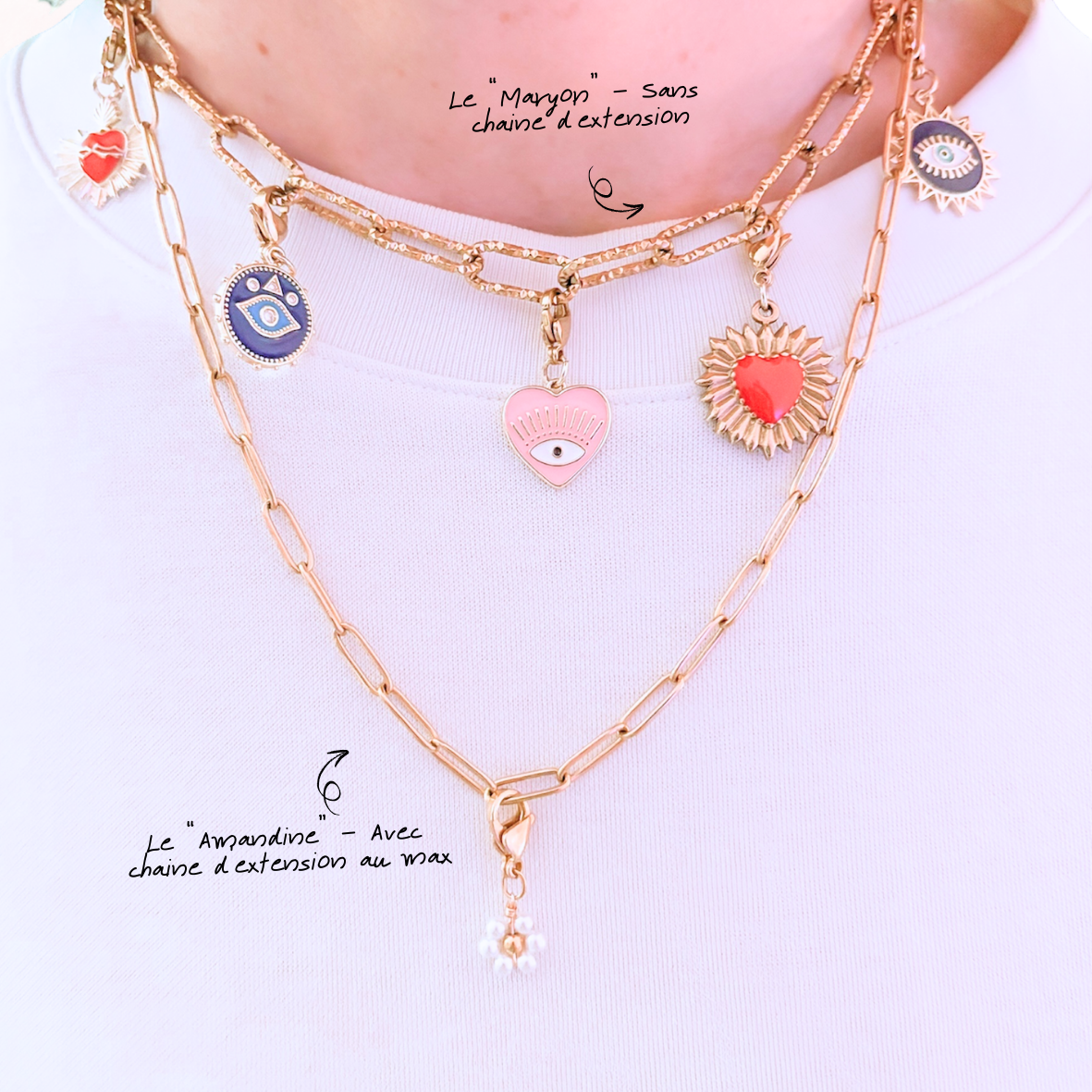 Le Amandine - Version Collier