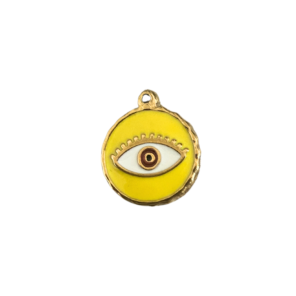 Médaillon Oeil Jaune