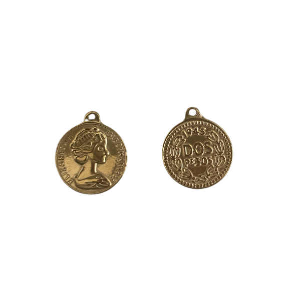Médaillon Pièce de monnaie